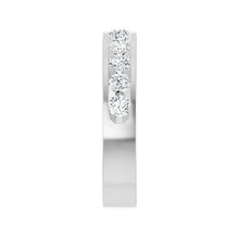 14K White Gold 1 CTW Lab-Grown Diamond Anniversary Band Size 6