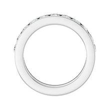14K White Gold 1 CTW Lab-Grown Diamond Anniversary Band Size 6