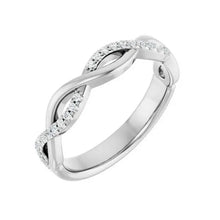 14K White Gold 1/8 CTW Lab-Grown Diamond Anniversary Band