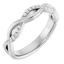 14K White Gold 1/8 CTW Lab-Grown Diamond Anniversary Band