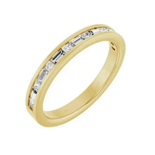 14K Yellow Gold 3/8 CTW Lab-Grown Diamond Channel Set Anniversary Band