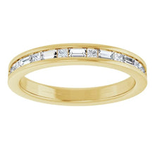 14K Yellow Gold 3/8 CTW Lab-Grown Diamond Channel Set Anniversary Band