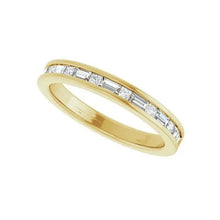 14K Yellow Gold 3/8 CTW Lab-Grown Diamond Channel Set Anniversary Band
