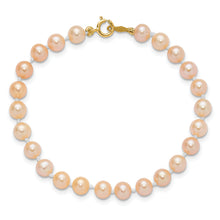 Gold Childrens Pearl Set