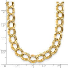 HERCO Gold 8mm Double Link Necklaces