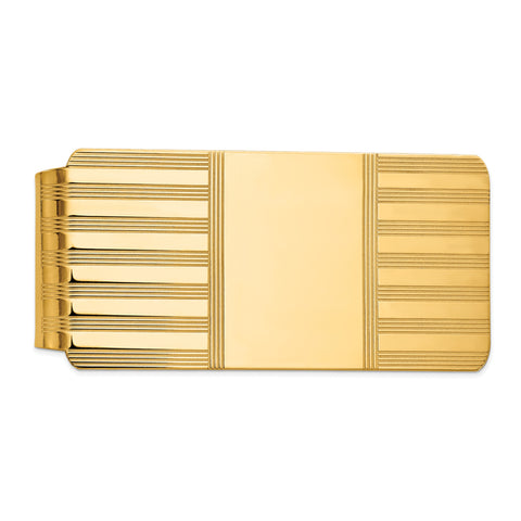 14k Mens Polished Money Clip