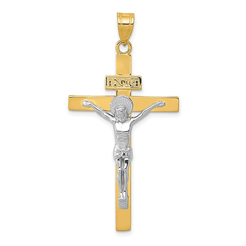 Gold INRI Crucifix Pendants