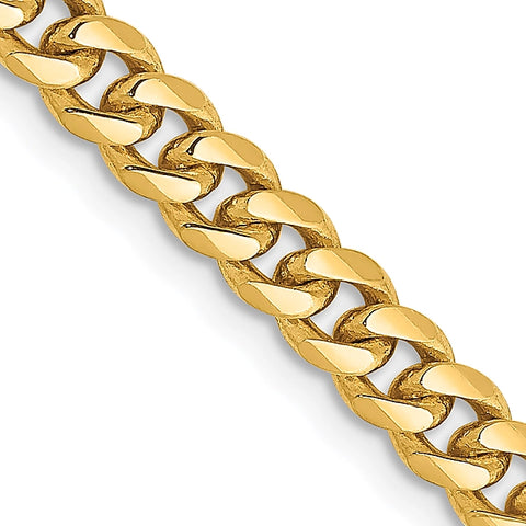 Gold (10K & 14K) Solid Miami Cuban Chain