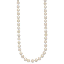 14k Round White Saltwater Akoya A Quality Cultured Pearl Necklaces