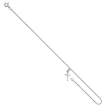 Sterling Silver Cross Anklet