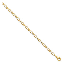 Gold Polished Ichthus Bracelets