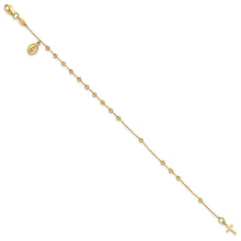 Gold Miraculous Medal Bracelets