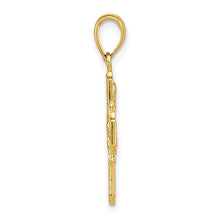 Gold Four Way Medal Pendants