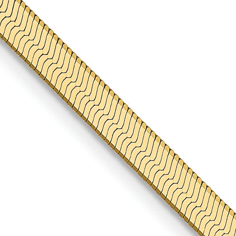 Gold (10K & 14K) Silky Herringbone Chain