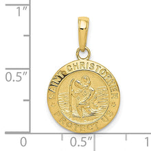 Gold St. Christopher Pendants