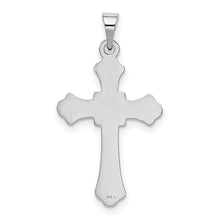 Gold Fleur de lis Cross Pendant