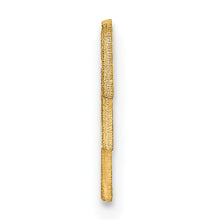 14k Yellow Gold Small cut-out Monogram Tie Tac