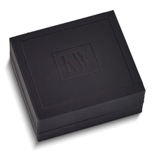 Kelly Waters Silver-tone Rhodium-plated Open Circle CZ Necklace