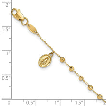Gold Miraculous Medal Bracelets