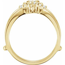 14K Yellow Gold 1/4 CTW Lab-Grown Diamond Ring