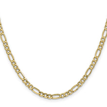 Gold (10K & 14K) Semi-Solid Figaro Chain