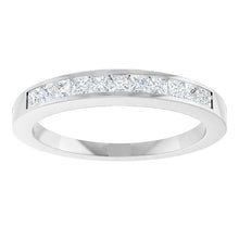 14K White Gold 3/8 CTW Lab-Grown Diamond Anniversary Band Size 6.5