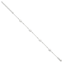 Sterling Silver Elephant 9 inch Plus 2 inch Extender - Total 11 inch Anklet