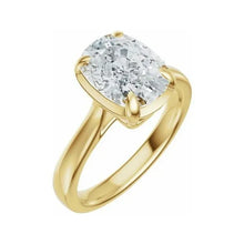 14K Yellow Gold 2 CTW Lab-Grown Diamond Engagement Ring