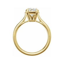 14K Yellow Gold 2 CTW Lab-Grown Diamond Engagement Ring
