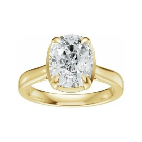 14K Yellow Gold 2 CTW Lab-Grown Diamond Engagement Ring
