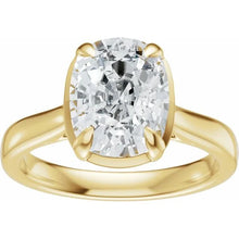 14K Yellow Gold 2 CTW Lab-Grown Diamond Engagement Ring