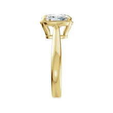 14K Yellow Gold 2 CTW Lab-Grown Diamond Engagement Ring