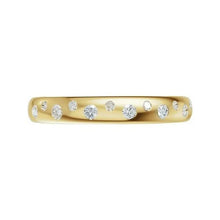 14K Yellow Gold 1/5 CTW Lab-Grown Diamond Anniversary Band