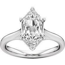 14K White Gold 2 1/6 CTW Lab-Grown Diamond Engagement Ring