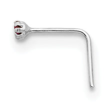 10k White Gold 1.5mm Set Of 3 CZ Nose Studs