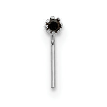 10k White Gold 1.5mm Set Of 3 CZ Nose Studs