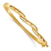 14k Holds 1 carat 6-1.6mm/27-2.0mm Round Stones Hinged Oval Bangle Bracelet Mounting