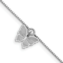 Leslie's Sterling Silver Butterfly Anklets
