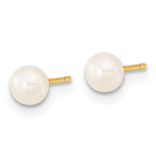 14k 4-5mm White Freshwater Cultured Pearl Pendant/5 inch Bracelet/Post Earrings 3-piece Set