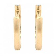 Black Diamond and White Diamond Huggie Earrings