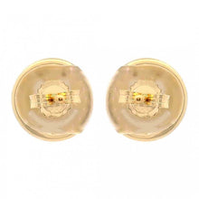 Smiley Face Diamond Accent Stud Earrings