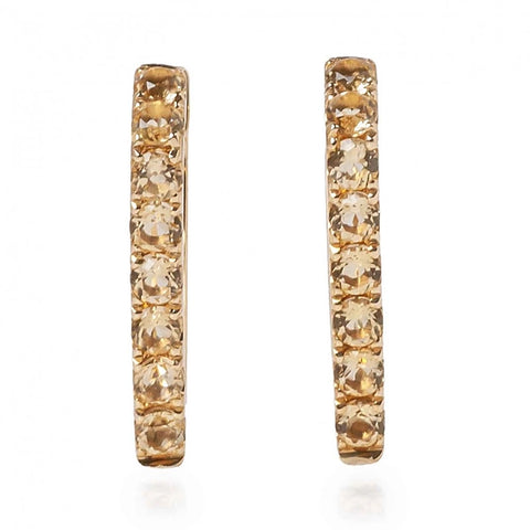 Pointed V-Shape Hoops