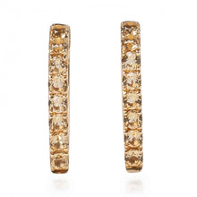 Pointed V-Shape Hoops