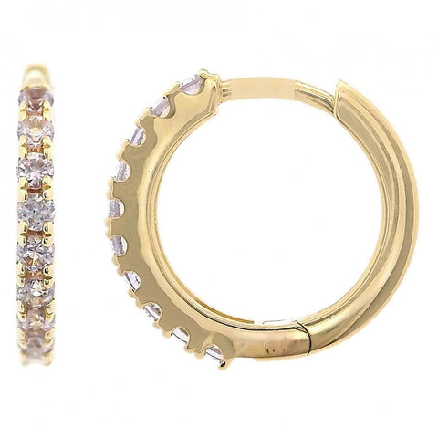 Birthstone Huggie Hoops