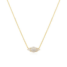 Gold pave Sparkle Necklace