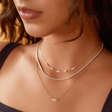Gold pave Sparkle Necklace