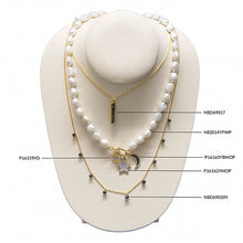 Black Diamond Droplet Necklace