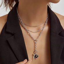 Silver Moon pave Charm