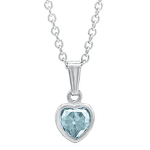 KK SS Heart pendant    march cz