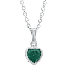 KK SS Heart pendant    may cz
